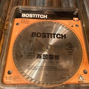 BOSTITCH 7” TURBO RIM DIAMOND WET/DRY SAW BLADE